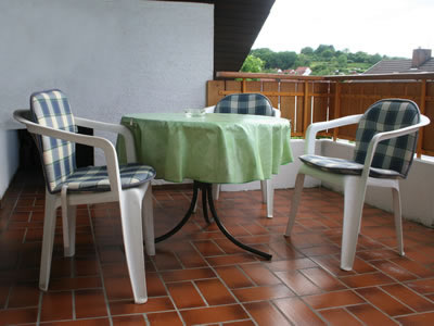 Gästezimmer Terrasse